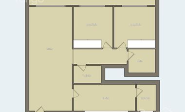 Venta Departamento Semipiso Tres Ambientes Caballito Frente Balcón Cochera