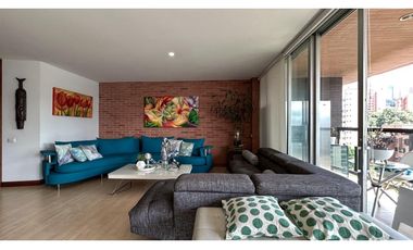 Apartamento por los Parra para al renta amoblada en piso 12