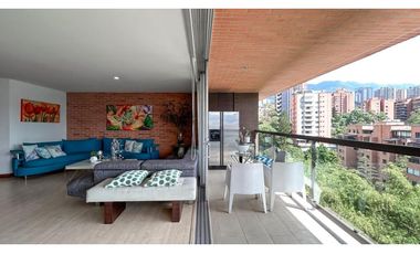 Apartamento por los Parra para al renta amoblada en piso 12