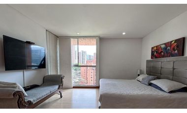 Apartamento por los Parra para al renta amoblada en piso 12