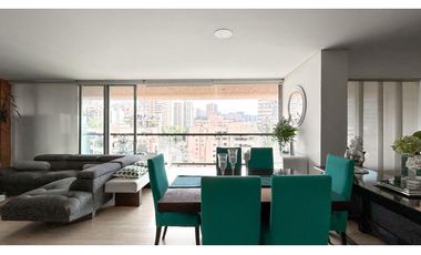 Apartamento por los Parra para al renta amoblada en piso 12