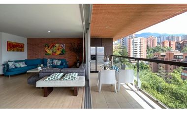 Apartamento por los Parra para al renta amoblada en piso 12