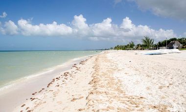 Terreno en Venta en Celestun Frente al Mar.