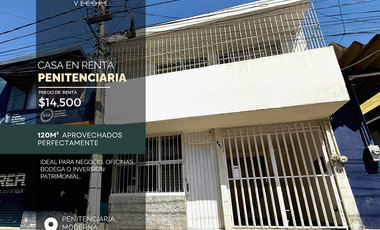 PLANTA BAJA DE PROPIEDAD EN RENTA, COL. MODERNA, GUADALAJARA