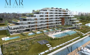 Departamento en Venta  con salida al Río. 3 dorm en suite en Acqua Marinas, Nordelta