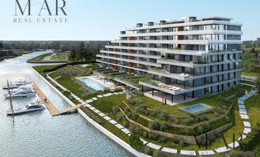 Departamento en Venta  con salida al Río. 3 dorm en suite en Acqua Marinas, Nordelta