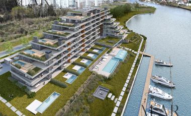 Departamento en Venta  con salida al Río. 3 dorm en suite en Acqua Marinas, Nordelta