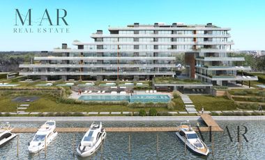 Departamento en Venta  con salida al Río. 3 dorm en suite en Acqua Marinas, Nordelta