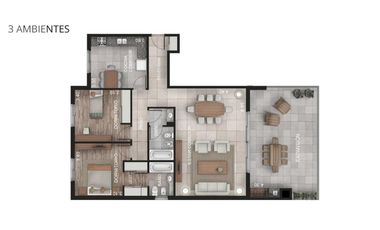 Departamento venta 2 ambientes - Ingeniero Maschwitz