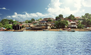 ARCHIPIELAGO DE LAS PERLAS / ISLA / 40 HECTAREAS / CON POBLACION