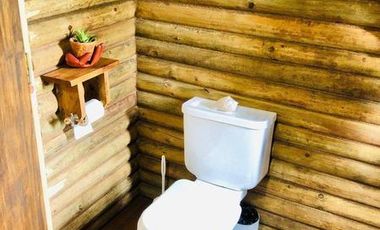 CASA ESTILO CABAÑA EN LA CALETA