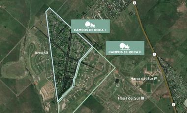 Terreno en venta - 5700 mts2- Campos de Roca
