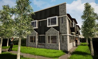 Casa duplex en venta - 2 dormitorios 1 baño - en construcción - 55mts2 - Junin De Los Andes