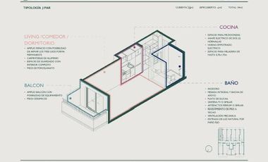 Departamento en pozo | venta | Edificio Lumia Villa Urquiza | Diseño moderno con amenities premium