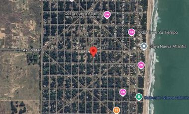 Casa en venta - 3 dormitorios 1 baño - cochera patio parrilla - 500mts2 - Nueva Atlantis