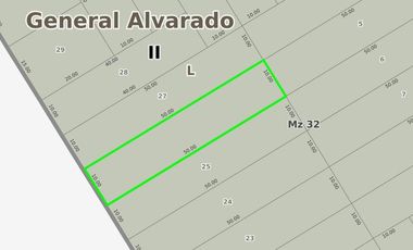 Terreno en venta - 513 - Miramar