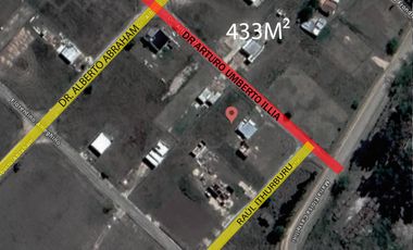 Terreno en venta - 433mts2- General Hornos