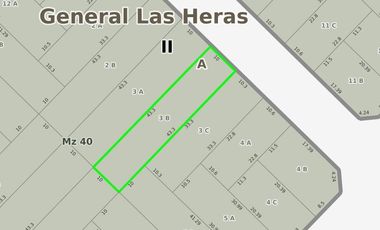 Terreno en venta - 433mts2- General Hornos
