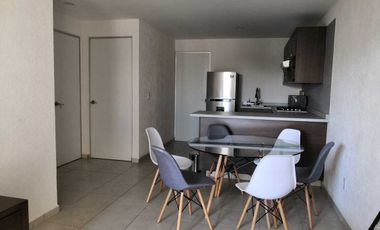 Se renta departamento amueblado en Torre Punta Alta, Huentitán el Alto, Jalisco.