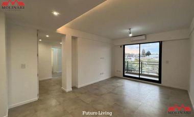 Departamento en pozo cde 3 amb con 2 baños y balcon con parrilla