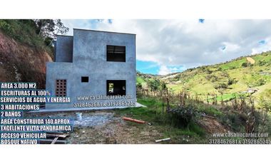 FINCA PARA TERMINAR CON ESCRITURAS 100% EN EL SANTUARIO ANT