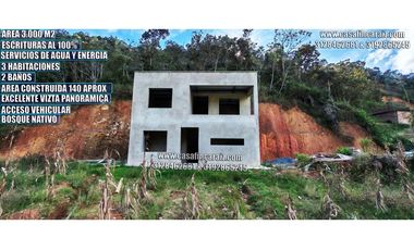 FINCA PARA TERMINAR CON ESCRITURAS 100% EN EL SANTUARIO ANT
