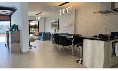 Casa en venta amoblada en unidad abierta en la ceja sector viva