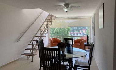 CUAJIMALPA RENTA DEPARTAMENTO CON ROOF GARDEN PRIVADO A 10 MIN DE SANTA