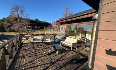 CASA EN PARCELA VISTA VOLCÁN Y LAGO VILLARRICA