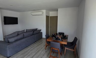 Estupendo depto con balcones y amueblado se renta en Torre Gaeta, Nuevo sur