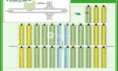 EN VENTA TERRENO  518M2 EN PUNTA CHACRA, BARRIO ABIERTO RESIDENCIAL, ROLDAN