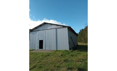 Parcela y Galpón,  Cerca de Lago Riñihue