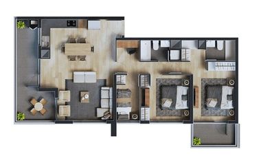 Departamento 3 Dormitorios - Lomas San Sebastian