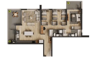 Departamento 3 Dormitorios - Lomas San Sebastian