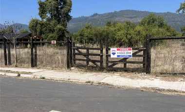 Se vende terreno Lago Machicura.
