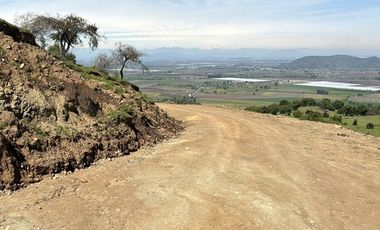 Parcela con hermosa vista