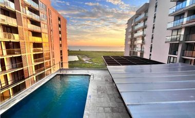 APARTAESTUDIO SALIDA, VISTA AL MAR Y PERMISO TURISTICO SALINAS