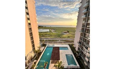 APARTAESTUDIO SALIDA, VISTA AL MAR Y PERMISO TURISTICO SALINAS