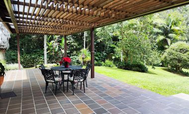 VENTA CASA CAMPESTRE EN EL RETIRO UN NIVEL