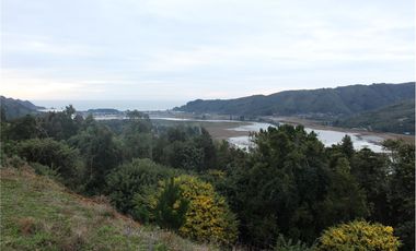 Venta parcelas vista al mar y río Mehuin Valdivia.