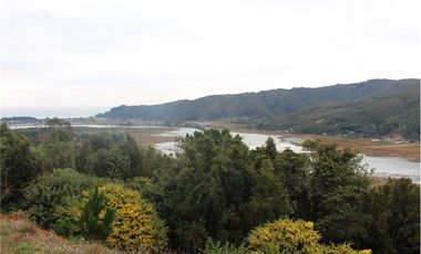 Venta parcelas vista al mar y río Mehuin Valdivia.