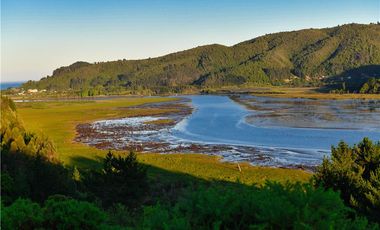 Venta parcelas vista al mar y río Mehuin Valdivia.