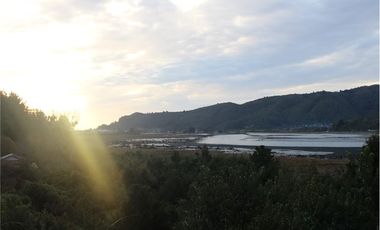 Venta parcelas vista al mar y río Mehuin Valdivia.