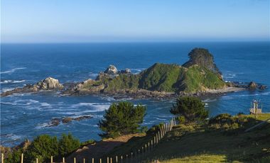 Venta parcelas vista al mar y río Mehuin Valdivia.