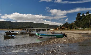 Venta parcelas vista al mar y río Mehuin Valdivia.