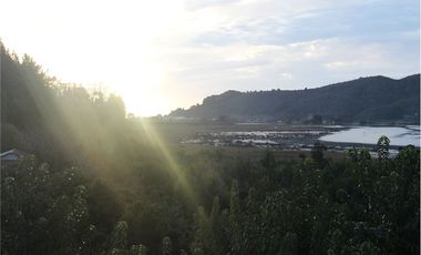 Venta parcelas vista al mar y río Mehuin Valdivia.