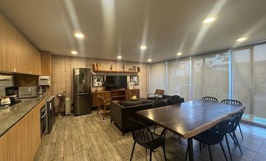 ¡Exclusivo depto. en San Miguel, 2D+2B y terraza!