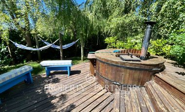 Espectacular casa patronal en terreno soñado