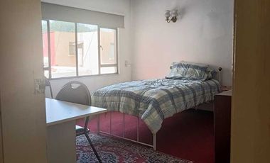 SOLAMENTE RECAMARA *Amueblada* RENTA en LETRAN VALLE, BJ