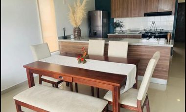 Departamento en Renta amueblado con Vista al Campo de Golf